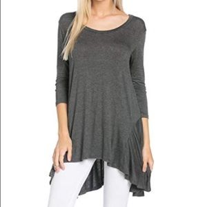Asymmetrical Cut Tunic